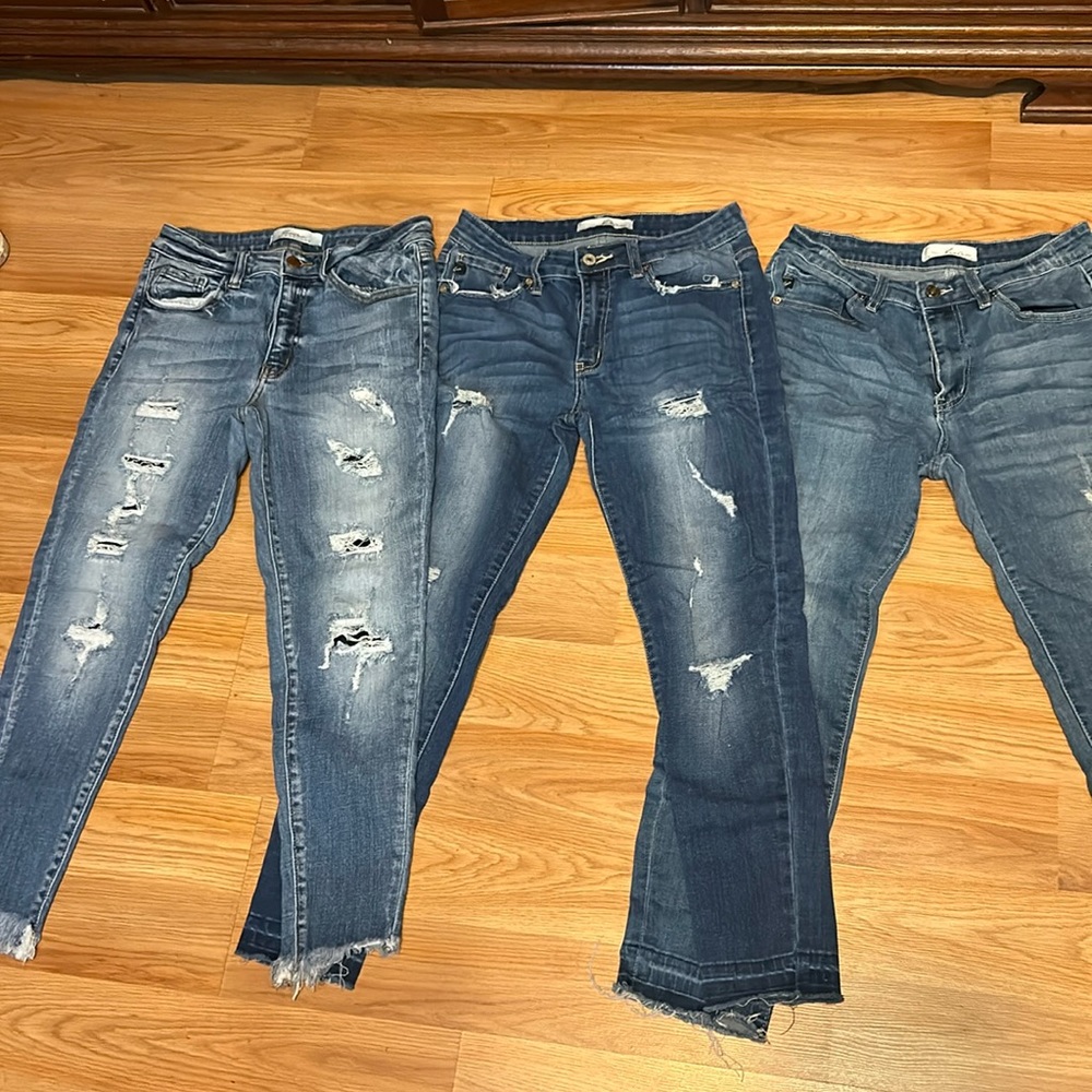 3 Pair of KanCan Jeans size 9/28